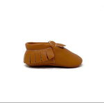 Milo Moccasins caramel ميلو -حذاء أطفال مصنوع من الطبيعي