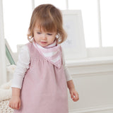 Aden+Anais - Muslin Bandana Bib heartbreaker - stripe bandana bib   مريلة على شكل بندانة من الشاش