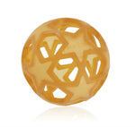 Hevea Natural Rubber Star Ball - brown  كرة نجوم من المطاط الطبيعي - بنى