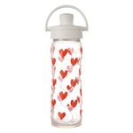 Lifefactory - 16oz Active Cap Premium - Tru luvزمزمية ماء مميزة 16 أوقية بغطاء أكتيف من لايف فاكتوري- قلوب ترو لوف