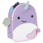 Skip Hop Zoo Lunchie Insulated Kids Lunch Bag narwhale  صندوق غداء زوو بتصميم حوت وحيد القرن من سكيب هوب