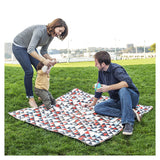 Skip Hop - Central Park Blanket & Cooler Bag  Triangles حقيبة تبريد و سجادة تنزه  مثلثات من ماركة سكيب هوب